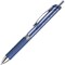 Integra Pen, Gel, Retractable, 0.7mm, 12/DZ, Blue Ink/Grip/Accents PK ITA36200 - alternate 1
